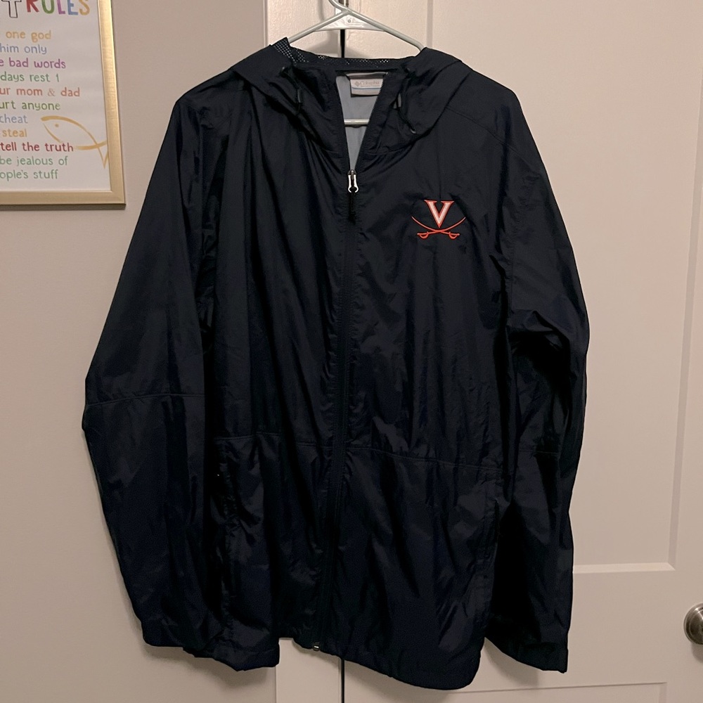University of Virginia raincoat